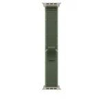 Apple Trail Loop 49mm M/L Λουράκι Υφασμάτινο Green/Neon Natural Titanium Finish (Apple Watch 44/45/46mm/Ultra 49mm) MFT54ZM/A