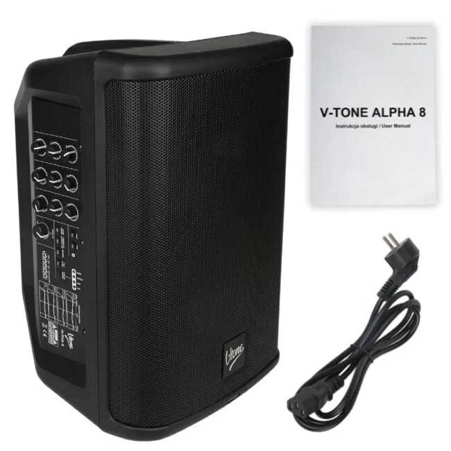 20251120152511_ae125587 V-tone Alpha 8 Αυτοενισχυόμενο Stage Monitor 95W με Woofer 8" με Μπαταρία 27x28x40εκ. - Image 1