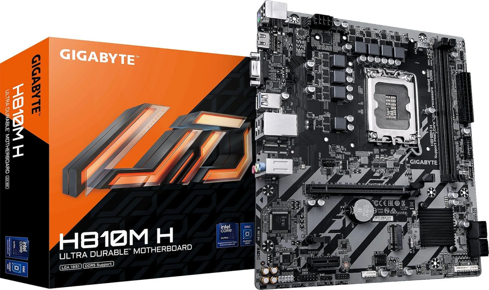 Gigabyte H810M H Motherboard Micro ATX με Intel 1851 Socket - Image 1