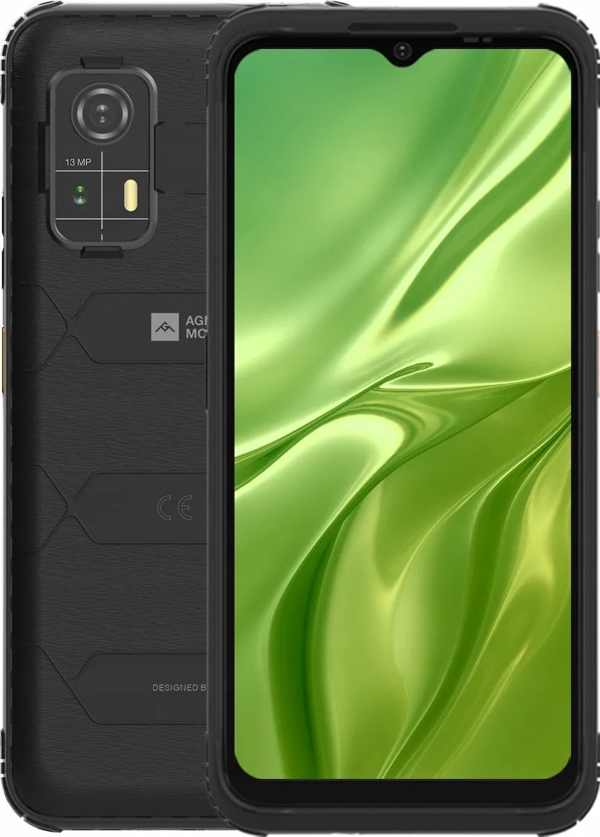AGM H Max Dual SIM (4/128GB) Ανθεκτικό Smartphone Μαύρο - Image 1