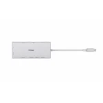 D-Link USB 3.2 Hub 10 Θυρών με σύνδεση USB-C / Ethernet Λευκό DUP-A01