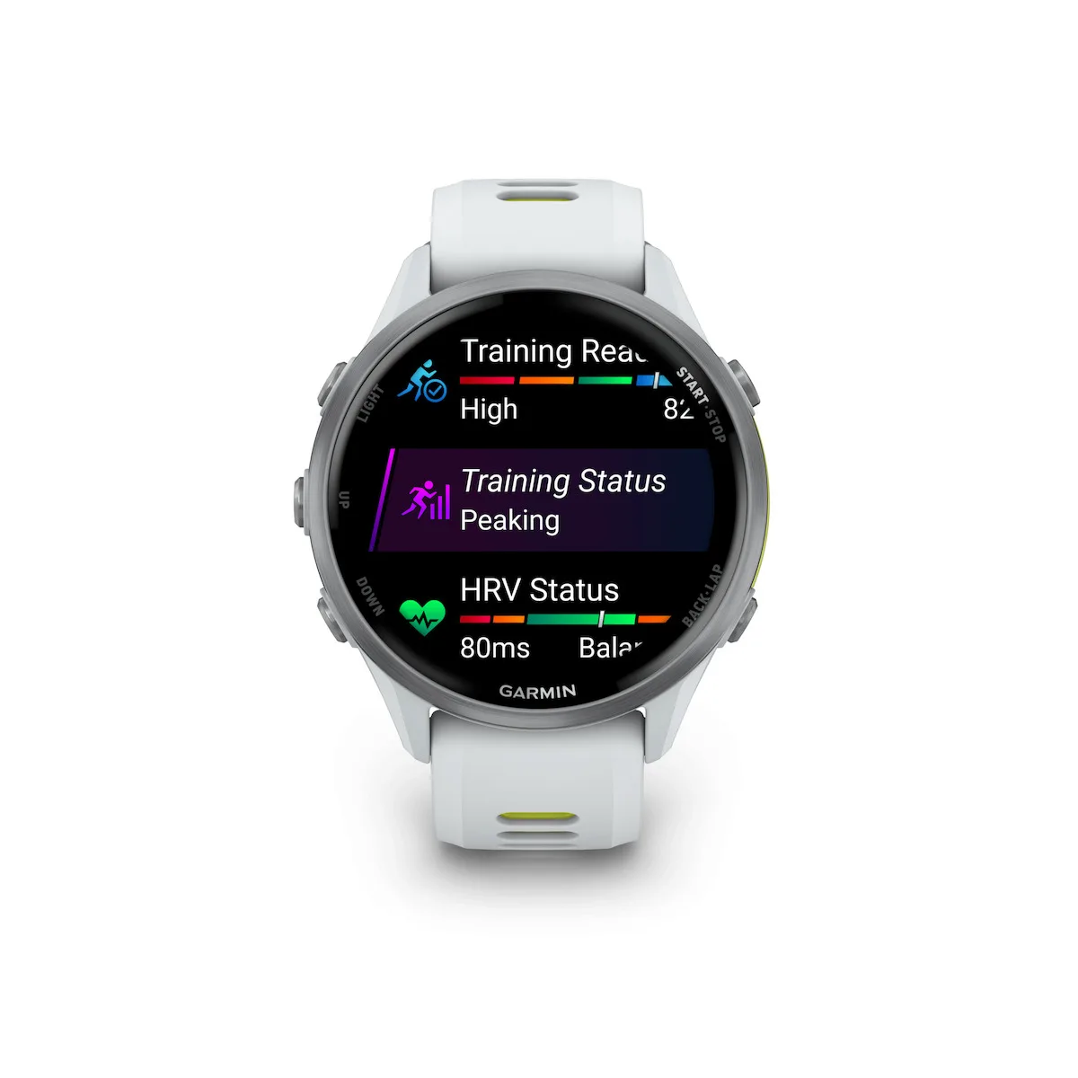 20251121105105_ca47ae80 Garmin Forerunner 970 Titanium 47mm Αδιάβροχο Smartwatch με Παλμογράφο (Titanium with Whitestone and Translucent Amp Yellow) - Image 1