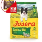 Josera 0.9kg Ξηρά Τροφή χωρίς Σιτηρά για Ενήλικους Σκύλους Μικρόσωμων & Μεσαίων Φυλών με Αρνί, Ρύζι, Κοτόπουλο, Πουλερικά, Σολομό και Κρέας