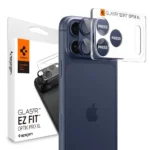 Spigen Optik Pro XL EZ Fit Προστασία Κάμερας Tempered Glass Μπλε για το iPhone 17 Pro Max AGL10651