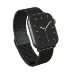 Burga Λουράκι Ανοξείδωτο Ατσάλι Μαύρο (Apple Watch 4/5/6/7/8/9/10/11 - SE (1/2/3))