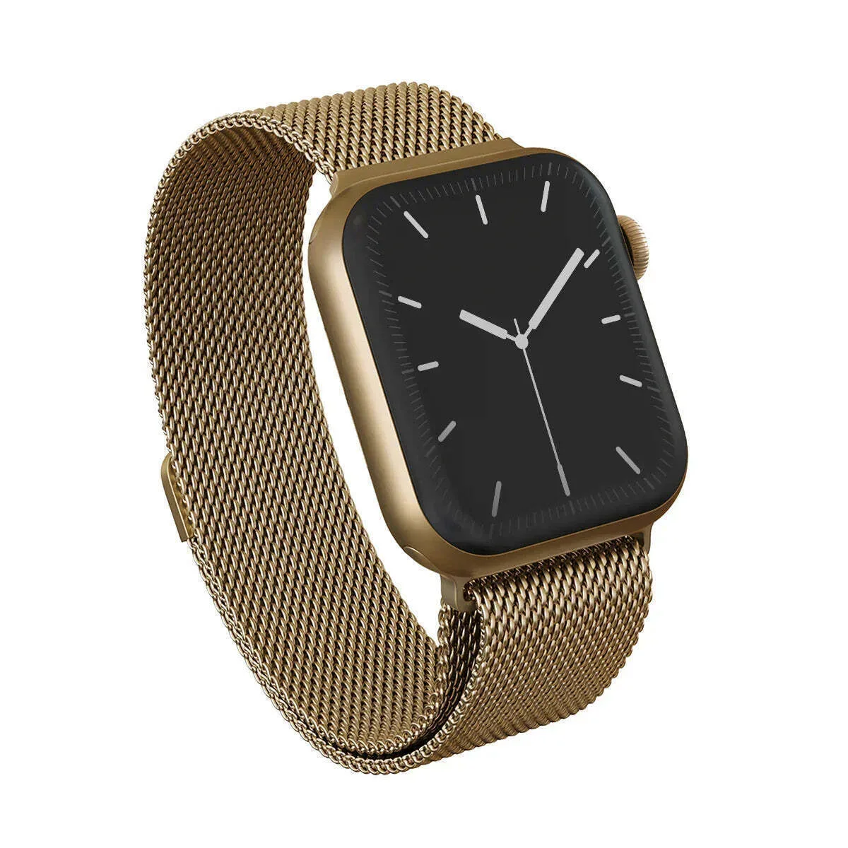Burga Λουράκι Ανοξείδωτο Ατσάλι Χρυσό (Apple Watch 4/5/6/7/8/9/10/11 - SE (1/2/3)) Metal_WTCH_Gold_38-40mm - Image 1