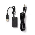 Nedis Bluetooth 5.0 Receiver με θύρα εξόδου USB BTTR050BK