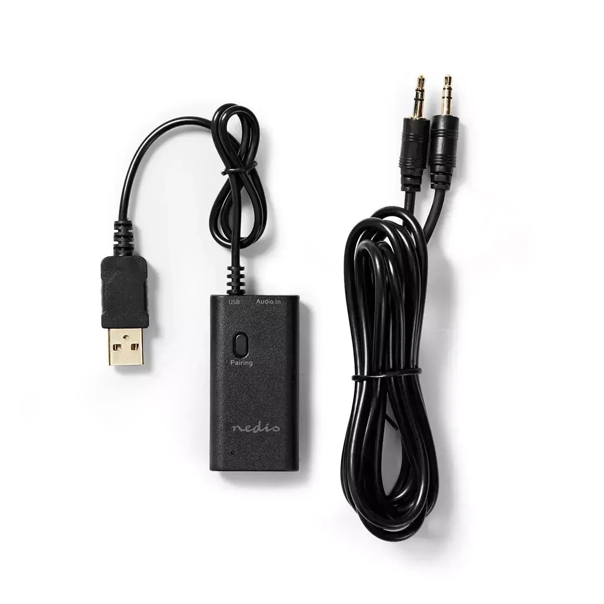 20251125111446_nedis_bluetooth_5_0_receiver_me_thyra_exodou_usb_bttr050bk Nedis Bluetooth 5.0 Receiver με θύρα εξόδου USB BTTR050BK - Image 1