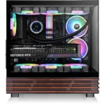 Thermaltake View 270 Plus WS ARGB Gaming Midi Tower Κουτί Υπολογιστή με Πλαϊνό Παράθυρο Μαύρο