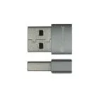 Good Connections Μετατροπέας USB-A female σε USB-C male Γκρι 1τμχ USB-AD203