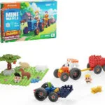 Marioinex Τουβλάκια Mini Waffle Farmer Tractors & The Glorious Pasture για 6+ Ετών 110τμχ