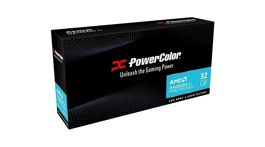 20251128163708_18a8d2b2 PowerColor Radeon AI Pro R9700 32GB GDDR6 Κάρτα Γραφικών 1A1-G004427WTG - Image 1