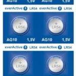 everActive AG10/LR1130 Αλκαλική Μπαταρία Ρολογιών LR54 1.55V 1τμχ