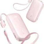 Baseus EnerFill FC21 QPow3 Ultra Power Bank 20000mAh 22.5W με Θύρα USB-A Ροζ