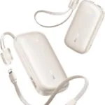 Baseus EnerFill FC21 QPow3 Ultra Power Bank 20000mAh 22.5W με Θύρα USB-A Μπεζ