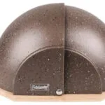 Maestro Ψωμιέρα με Καπάκι από Bamboo Καφέ 37x26.5cm MR-1678G-BROWN