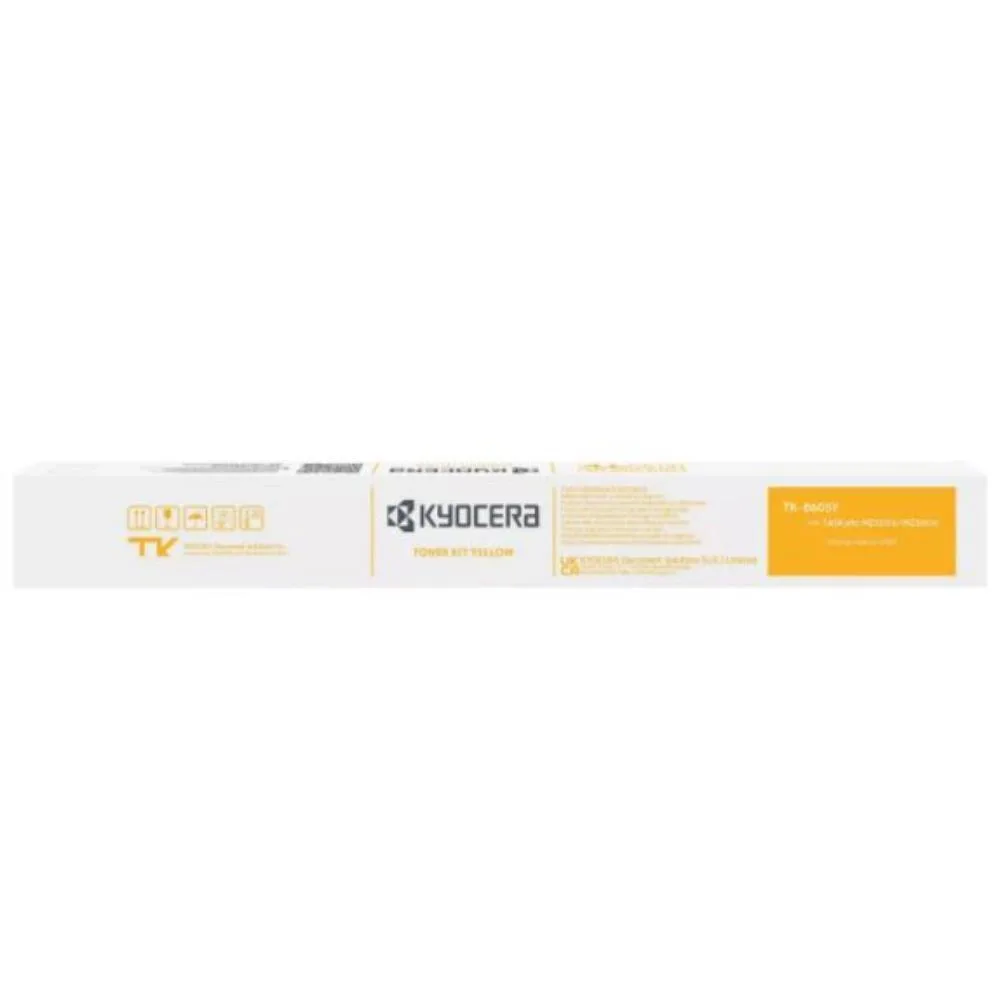 Kyocera TK-8605 Γνήσιο Toner Laser Εκτυπωτή Κίτρινο 20000 Σελίδων 1T0C2MANL1 - Image 1