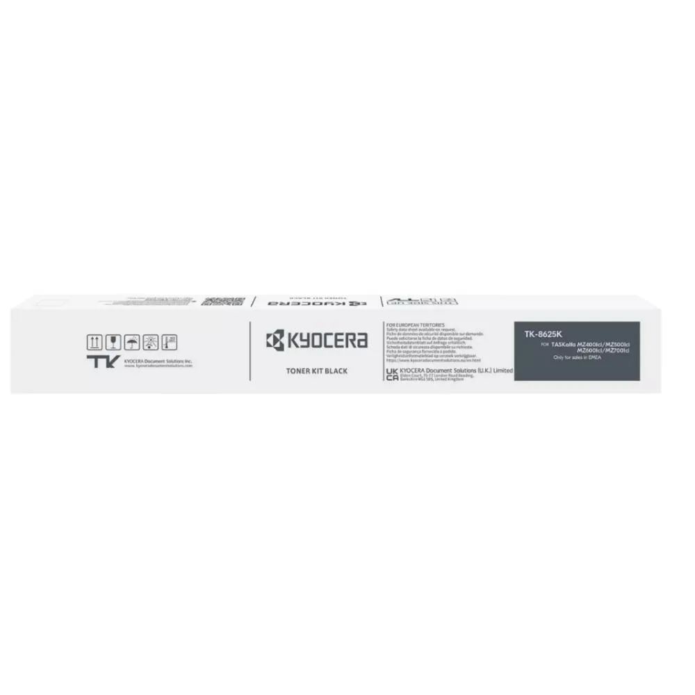 Kyocera TK-8625 Γνήσιο Toner Laser Εκτυπωτή Μαύρο 40000 Σελίδων 1T0C2K0NL1 - Image 1