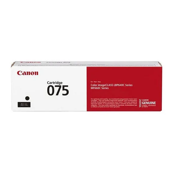 Canon 075 Γνήσιο Toner Laser Εκτυπωτή Μαύρο 6365C002 - Image 1