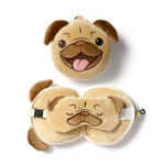 Relaxeazzz Plush Mop Set Eye Mask + Headband