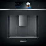 Siemens Iq700 Αυτόματη Μηχανή Espresso Εντοιχιζόμενη 1500W με Μύλο Άλεσης Μαύρη