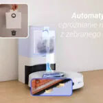 Ezviz RE5S Σκούπα Ρομπότ για Σκούπισμα & Σφουγγάρισμα με Χαρτογράφηση και Wi-Fi Λευκή