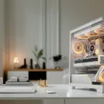 Modecom Volcano Stellar Plus Gaming Midi Tower Κουτί Υπολογιστή με Πλαϊνό Παράθυρο Λευκό