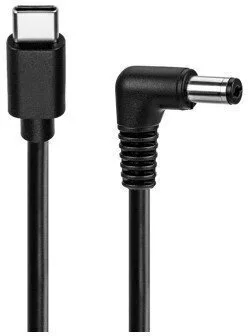 Goobay Καλώδιο Τροφοδοσίας Usb-c Dc 78973 5.5x2.1mm 1.5m Μαύρο - Image 1