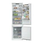 Candy Εντοιχιζόμενος Ψυγειοκαταψύκτης 268lt Υ177.2xΠ54xΒ55εκ. Λευκός CNBQL3518EV