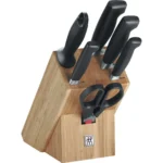 Zwilling J.A. Henckels Four Star Σετ Μαχαίρια με Βάση από Ανοξείδωτο Ατσάλι 35068-002 4τμχ