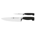 Zwilling J.A. Henckels Four Star Σετ Μαχαίρια από Ανοξείδωτο Ατσάλι 2τμχ
