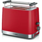 Bosch Mymoment TAT4M224 Φρυγανιέρα 2 Θέσεων 950W Κόκκινη