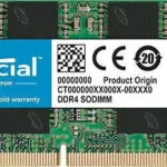 Crucial DDR4 με Module 1x8GB και Ταχύτητα 3200 για Laptop CB8GS3200