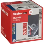 fischer Ούπα Πλαστικό 5x55mm 25τμχ 572924