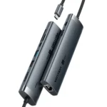 Vention 8-in-1 USB-C Docking Station με HDMI 4K PD Ethernet Γκρι