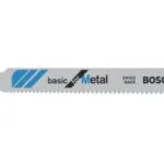 Bosch T118A Λάμες Basic for Metal για Μέταλλο 92mm 5τμχ