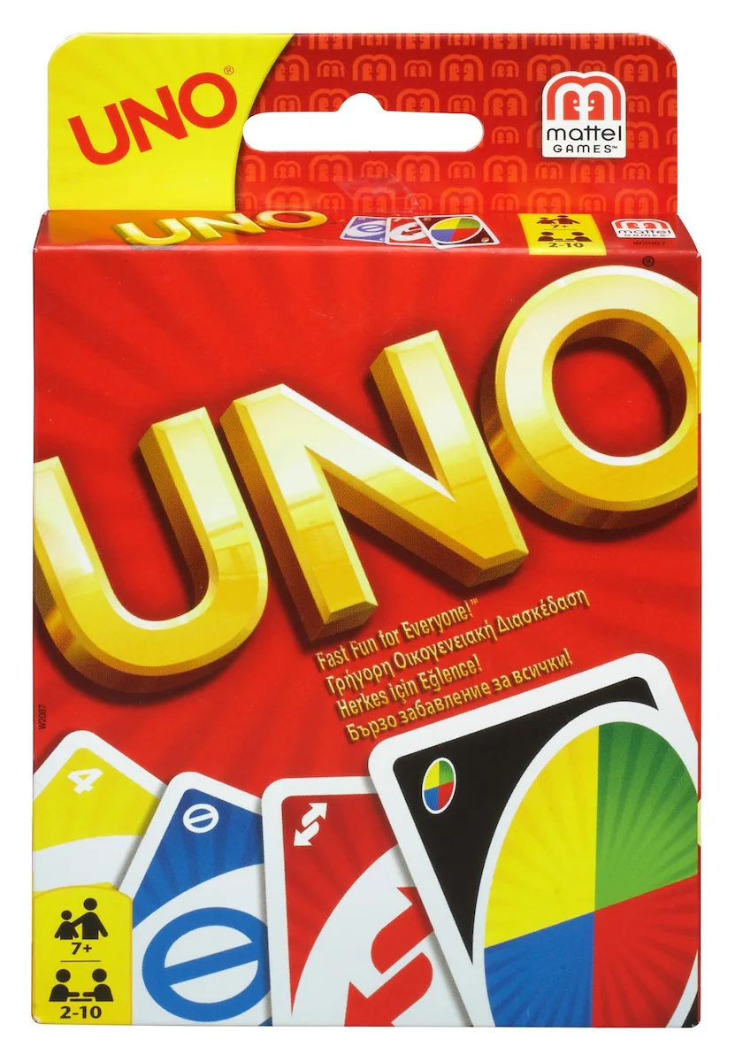 20251211165246_epitrapezio_paichnidi_uno_kartes_gia_2_10_paiktes_7_eton_w2087_mattel Επιτραπέζιο Παιχνίδι UNO Κάρτες για 2-10 Παίκτες 7+ Ετών W2087 Mattel - Image 1