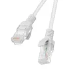 Lanberg U/UTP Cat.5e Καλώδιο Δικτύου Ethernet 1m Γκρι 10τμχ PCU5-20CC-0100-S