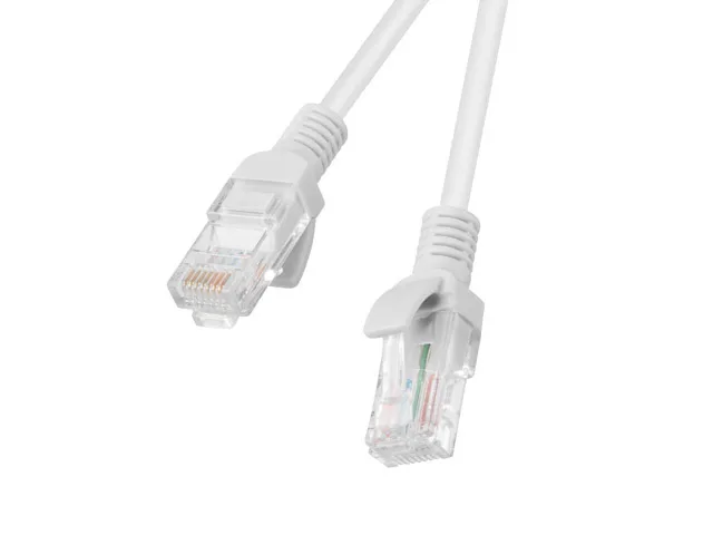 Lanberg U/UTP Cat.5e Καλώδιο Δικτύου Ethernet 1m Γκρι 10τμχ PCU5-20CC-0100-S - Image 1