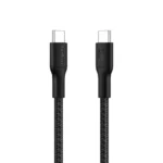 Belkin Braided USB 2.0 Cable USB-C male - USB-C 240W Μαύρο 1m CAB025HQ1MBK