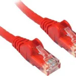 U/UTP Cat.5e Καλώδιο Δικτύου Ethernet 0.25m Κόκκινο 10τμχ PCU5-20CC-0025-R