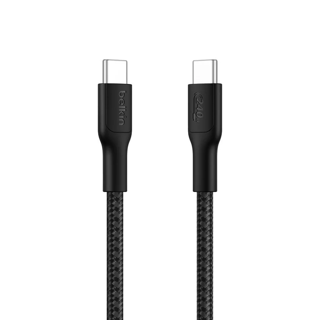 20251212100717_5eb91035 Belkin USB-C to Lightning Cable 240W Μαύρο 2m CAB025HQ2MBK - Image 1