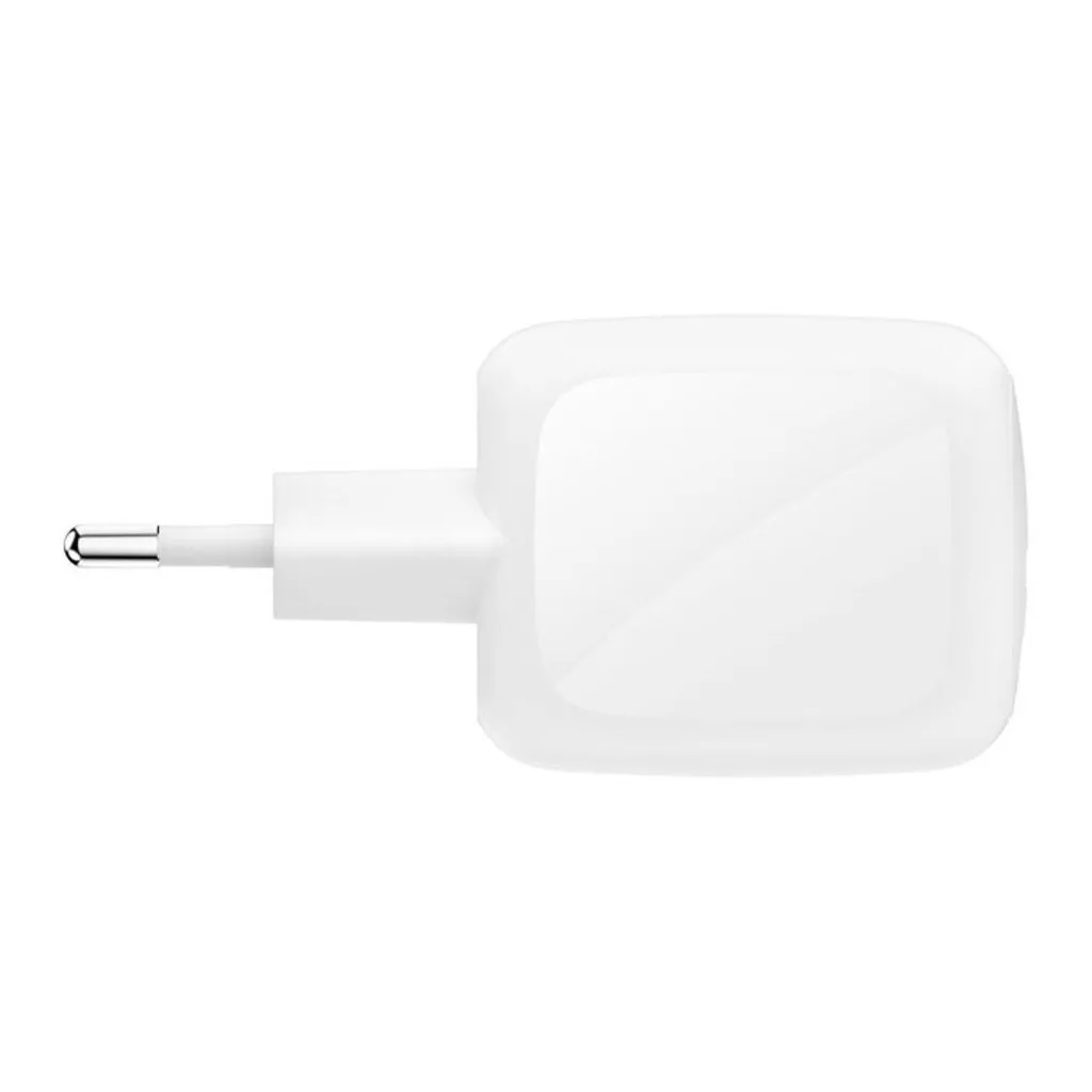 20251212130755_3b363434 Belkin Φορτιστής GaN με 2 Θύρες USB-C και Καλώδιο USB-C - USB-C 67W Power Delivery Λευκός (BoostCharge Pro) - Image 1