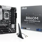 Asus B860M Max Gaming AX Wi-Fi Motherboard Micro ATX με Intel 1851 Socket