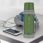 Maestro Κούπα Θερμός Ανοξείδωτο / Πλαστικό 1.5lt Green με Λαβή MR-1631-150-GREEN