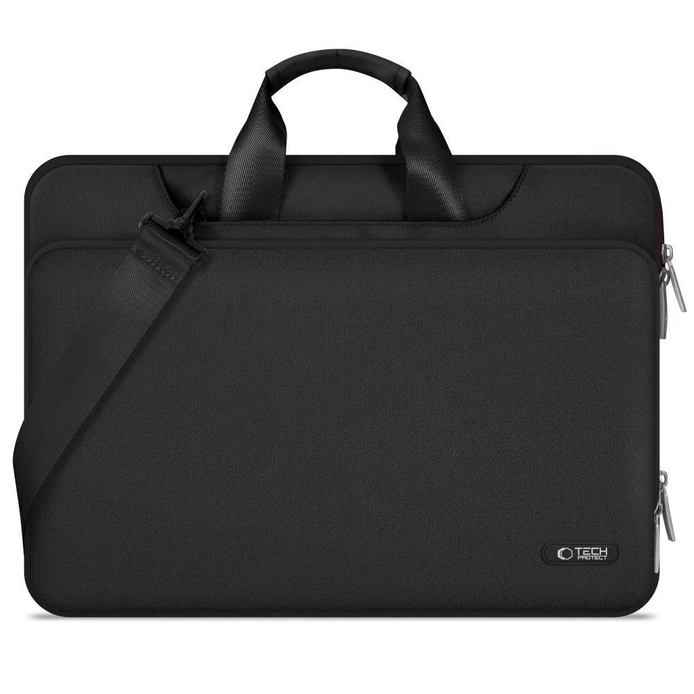 Tech-Protect Pocket Τσάντα Ώμου / Χειρός για Laptop 16" σε Μαύρο χρώμα - Image 1