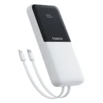 Baseus Lipow Power Bank 10000mAh 22.5W με Θύρα USB-A και Θύρα USB-C Λευκό