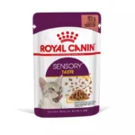Royal Canin Sensory Taste Gravy/Salsa Υγρή Τροφή για Ενήλικες Γάτες σε Φακελάκι με Πουλερικά 85gr