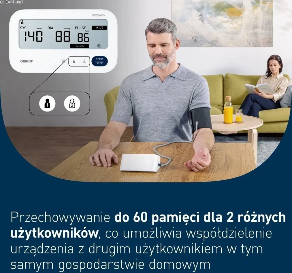 20251215151323_f6214ccd Omron M3 Comfort AFIB Blood Pressure Monitor HEM-7196-FLE - Image 1