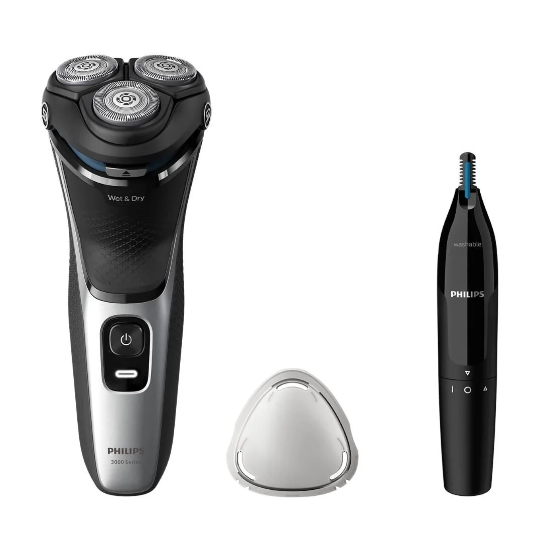 Philips Series 3000 S3143/02 Περιστρεφόμενη Ξυριστική Μηχανή Προσώπου Επαναφορτιζόμενη - Image 1